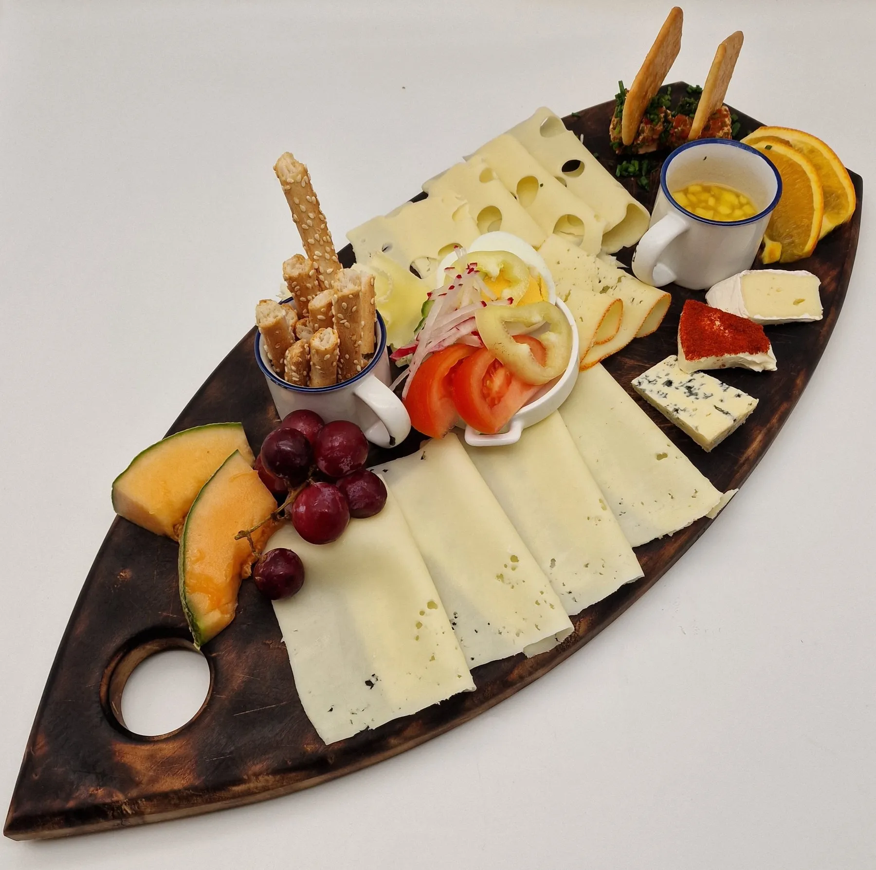 Käse-Köstlichkeiten am „Brettl“
