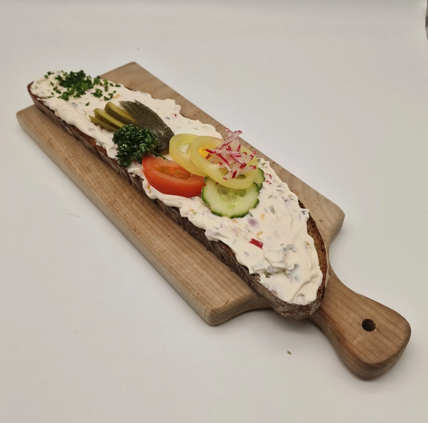 Topfenaufstrichbrot